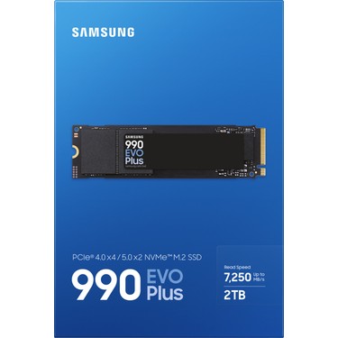 Samsung 990 EVO Plus 2TB 22x80mm PCIe Gen 4.0 x4 NVMe M.2 Fiyatı