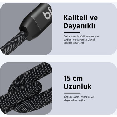 Bix Adp-13 Type-C To Çift Type-C Kulaklık ve 15W Hızlı Şarj Fiyatı