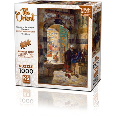 KS Games Warden Of The Mosque Damascus 1000 Parça Puzzle Fiyatı
