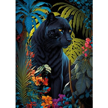 KS Games Black Panther With A Tropical 500 Parça Puzzle Fiyatı