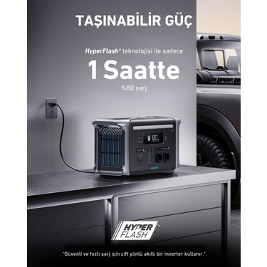 Anker SOLIX F1500 PowerHouse 1536 Wh - 1800 W Taşınabilir Fiyatı