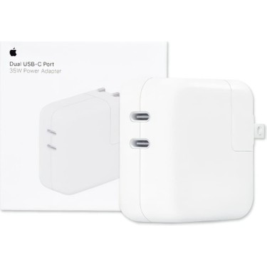 Kral Apple 35 W Çift Usb-C Bağlantı Noktalı Güç Adaptörü Fiyatı