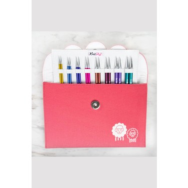 Knitpro Zing Değiştirilebilir Misinalı Deluxe Şiş Seti - Fiyatı