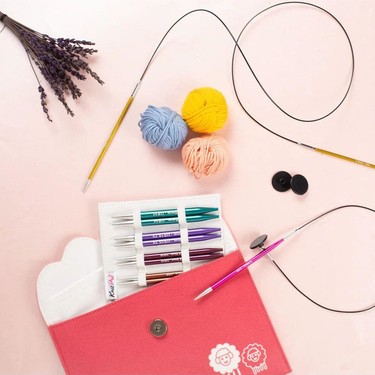Knitpro Zing Değiştirilebilir Misinalı Deluxe Şiş Seti - Fiyatı