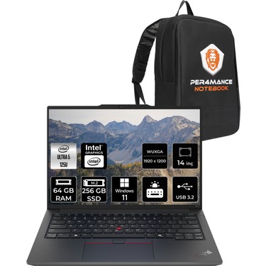 Lenovo Thinkpad E14 Gen 6 Core Ultra 5 125U Notebook 64GB Fiyatı
