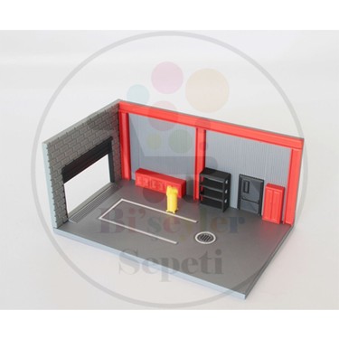 Bi'şeyler Sepeti 1:64 Mini Garaj Garage Diorama Diecast Fiyatı