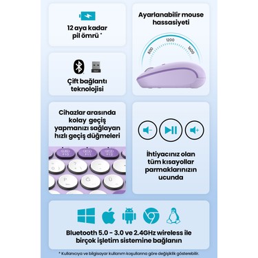 Daxi MK350 Creator Pro Sessiz 3 Kanallı Bluetooth + 2.4g Fiyatı