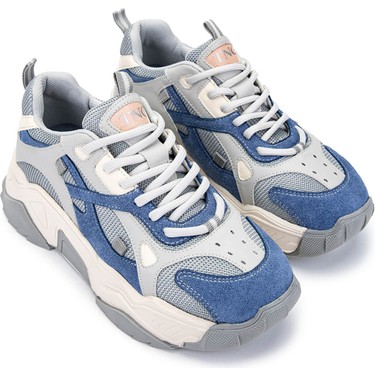 Tamer Tanca Kadın Vegan Gri Sneakers & Spor Ayakkabı 936 Fiyatı