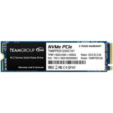 Team 512GB MP33 Pro 2400-2100MB-s NVMe PCIe Gen3x4 M.2 SSD Fiyatı