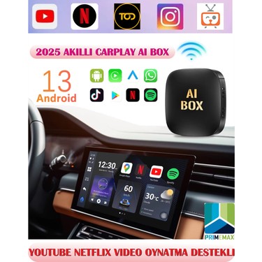 AI BoxCarPlay128GBモデル（RAM 8GB）Android13 Amazon.co.jp: CarPlay AI Box/ワイヤレスAndroid Autoアダプター 8+