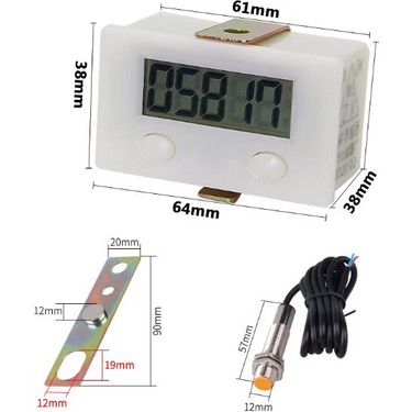 Motorobit Zx-6 6 Haneli Manyetik Sensörlü Dijital Sayıcı Fiyatı