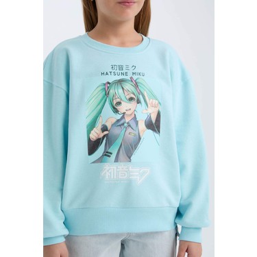 DeFacto Hatsune Miku Oversize Geniş Kalıp Bisiklet Yaka Fiyatı