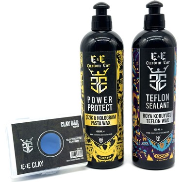 E&e Custom Car Çizik ve Hologram Pasta Wax 400 Ml, Boya Fiyatı