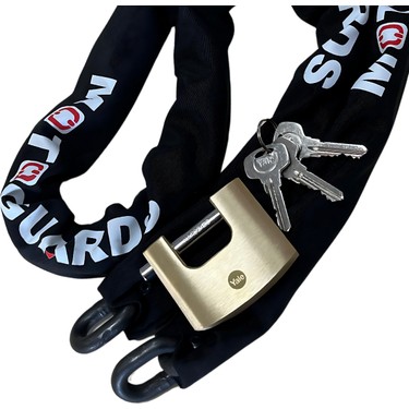 【むー】10kg×2 Motoguards 2 Metre 10 mm *kesilmez Zincir + YALE70MM Kayar Fiyatı