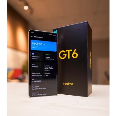 REALME GT6 5g 24 GB Ram 12gb 12gb'a Kadar Dinamik Ram Fiyatı