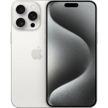 Yenilenmiş Apple iPhone 15 Pro 128 GB Beyaz Titanyum (12 Ay Fiyatı