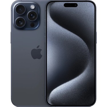 Apple iPhone15Pro 訳あり Yenilenmiş Apple iPhone 15 Pro 128 GB Mavi Titanyum (12 Ay Fiyatı