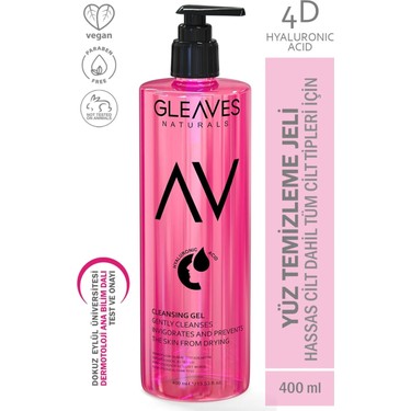 Gleaves Naturals Siyah Nokta ve Akne Karşıtı Hyaluronik Asit Fiyatı