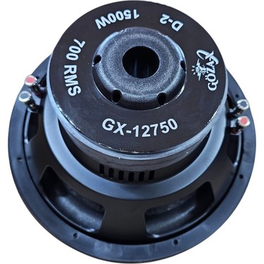 Göza-X GX-12750 D2 1500W 700 Rms 30 cm Bas Çift Bobin Yeni Fiyatı
