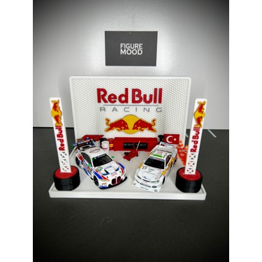 Figure Mood 1/64 Ölçek Red Bull Temalı Plastik Mini Gt Stand Fiyatı