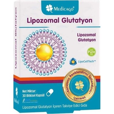 Medicago Lipozomal Glutatyon 30 Kapsül Fiyatı