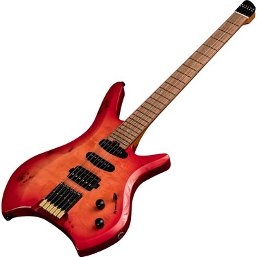 New Orleans HDL450 Kırmızı Headless Elektro Gitar + Gigbag Fiyatı