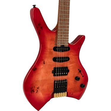 New Orleans HDL450 Kırmızı Headless Elektro Gitar + Gigbag Fiyatı