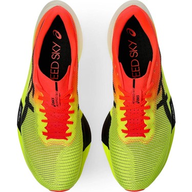 Asics Metaspeed Sky Paris Erkek Sarı Koşu Ayakkabısı Fiyatı