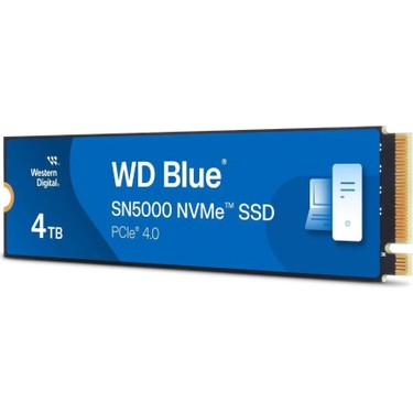 Wd Blue SN5000 4tb WDS400T4B0E 5500/5000MB/S Pcıe Gen4 X4 Fiyatı