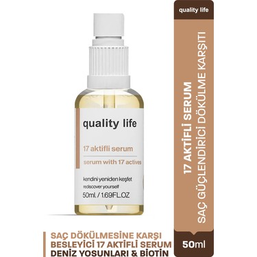 Quality Life Ql Saç Dökülme Karşıtı Set ( 3 Saç Vitamini - 3 Fiyatı