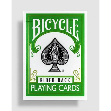 Bicycle Rider Back Yeşil İskambil Destesi Fiyatı
