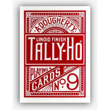 Bicycle Tally Ho Fan Back Kırmızı Oyun Kartı-Bıcycle Fiyatı