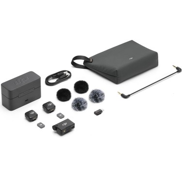 DJI Mic Mini (2 TX + 1 RX + Charging Case) Hafif Tasarım Fiyatı