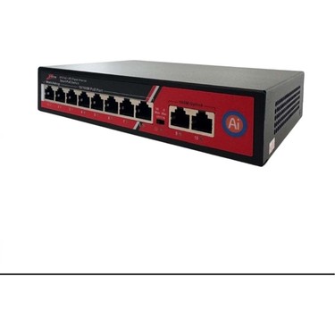 Ztech ZR-1008 8+2 Poe Swıtch 125W Megabıt Watchdog Fiyatı