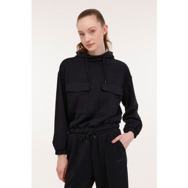 Lumberjack Wl Zoe 17MS409 4pr Siyah Kadın Sweatshirt Fiyatı