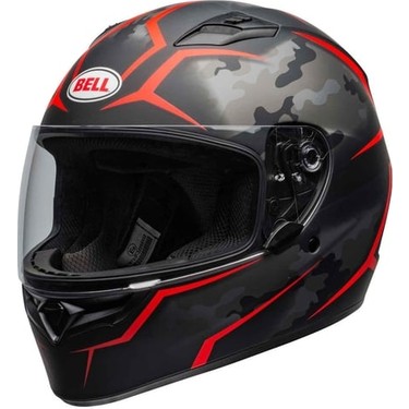 Bell Qualifier Kapalı Kask (Siyah Kırmızı) Fiyatı