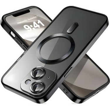 Fibaks Apple iPhone 15 Kılıf Kamera Lens Korumalı Magsafe Fiyatı