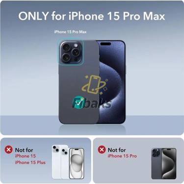 Fibaks Apple iPhone 15 Pro Max Kılıf Magsafe Wireless Fiyatı