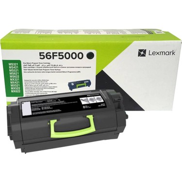 Lexmark MX321 - 56F5000 Toner 6000 Sayfa MS321 Fiyatı