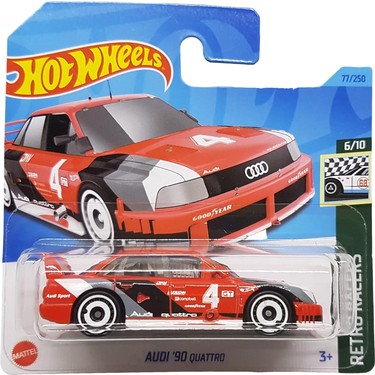 スーパートレジャーハント AUDI 90 QUATTRO ホットウィール 新品 Hot Wheels - Audi ´90 Quattro - Retro Racers 6/10 - HKJ81 - Fiyatı