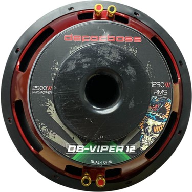 Defacbass DB-VİPER12 30 cm 1250 Rms Subwoofer Fiyatı