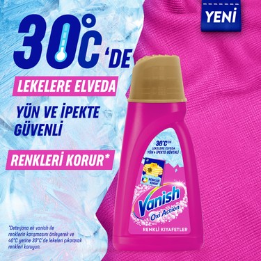 Vanish Oxi Action Renkliler İçin Deterjan Güçlendirici ve Fiyatı