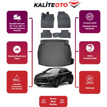 Toyota Chr 2025 Model Jbl Ses Sistemli Bagaj Havuzu+4d Araca Fiyatı