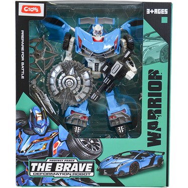 Ctoys Warrıor The Brave Deformatıon Robot Mavi HF9389AB Fiyatı