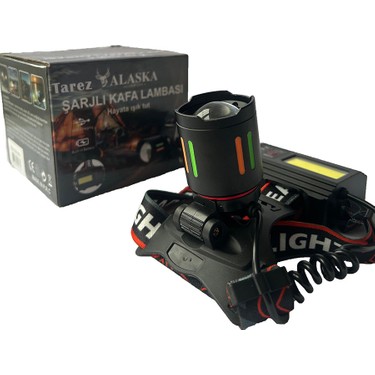 Tarez Alaska SDR-8093 Şarjlı Kafa Lambası 7 Mod Aydınlatma Fiyatı
