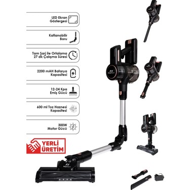 Pirantech ES-411 LED Ekranlı Katlanabilir Yüksek Emiş Güçlü Fiyatı