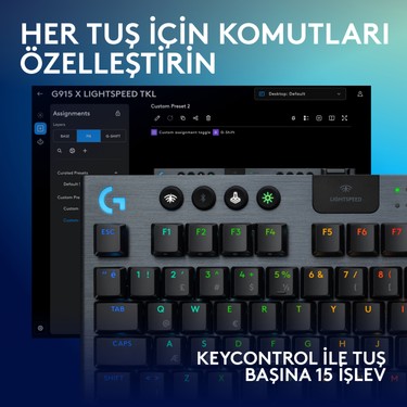 Logitech G915 x Lightspeed Tkl Düşük Profilli Rgb Fiyatı