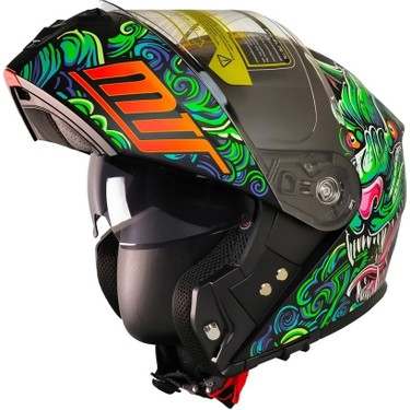 Mts 966 V2 Drago Çene Açılır Kask Fiyatı - Taksit Seçenekleri