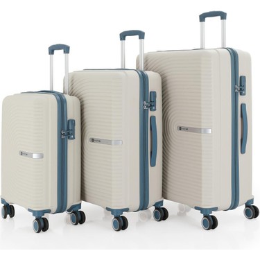 Mçs Üçlü Polipropilen Valiz Seti V374 Fiyatı - Taksit Seçenekleri