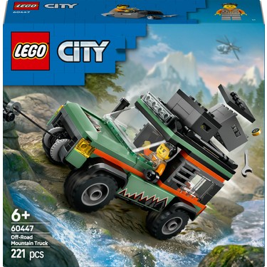 LEGO® City 4x4 Arazi Dağ Arabası 60447 - 6 Yaş & Üzeri Fiyatı
